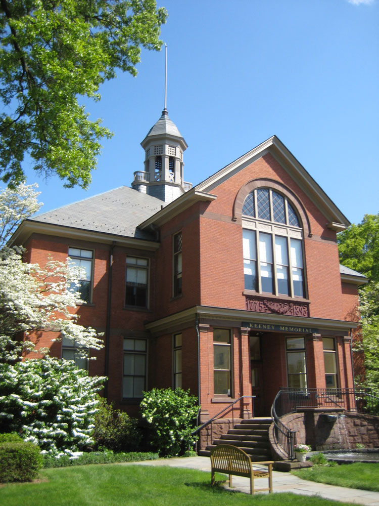 The Keeney Memorial Cultural Center, run by the Wethersfield Historical Society